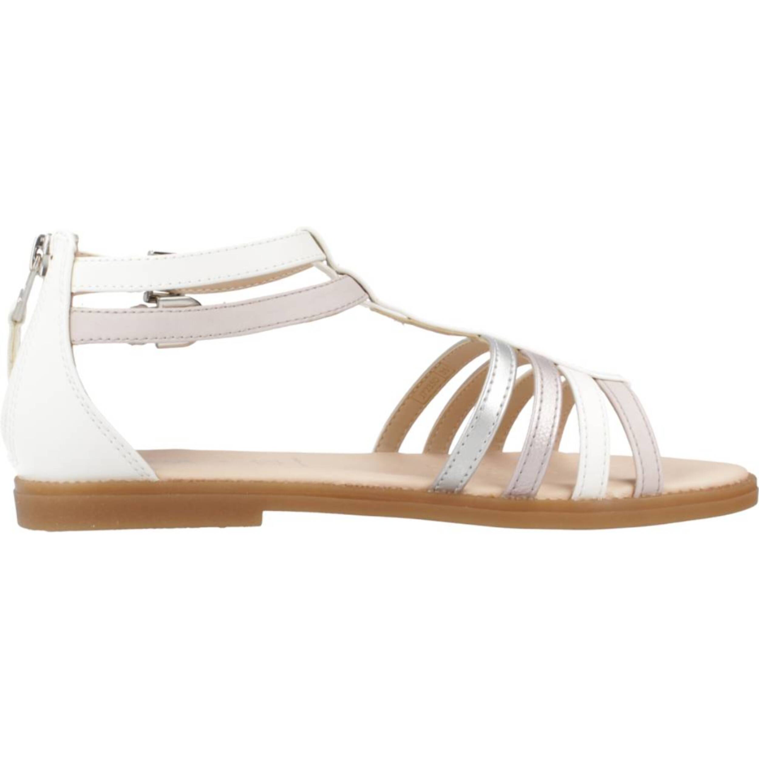 Sandalias Niña de la marca GEOX  modelo J SANDAL KARLY GIRL BLANCO