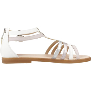 Sandalias Niña de la marca GEOX  modelo J SANDAL KARLY GIRL BLANCO