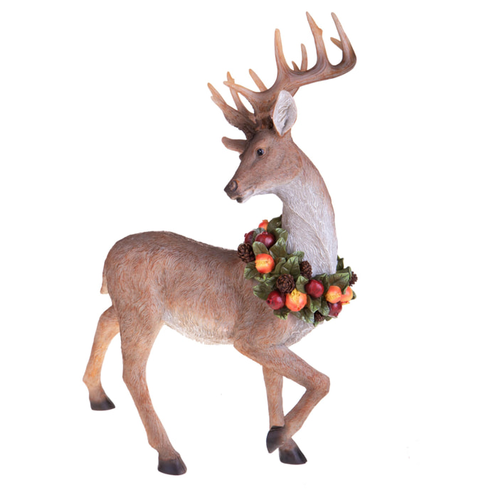 Renna - Pezzi 1 - 35,5xH53x18cm - Bianchi Dino SpA