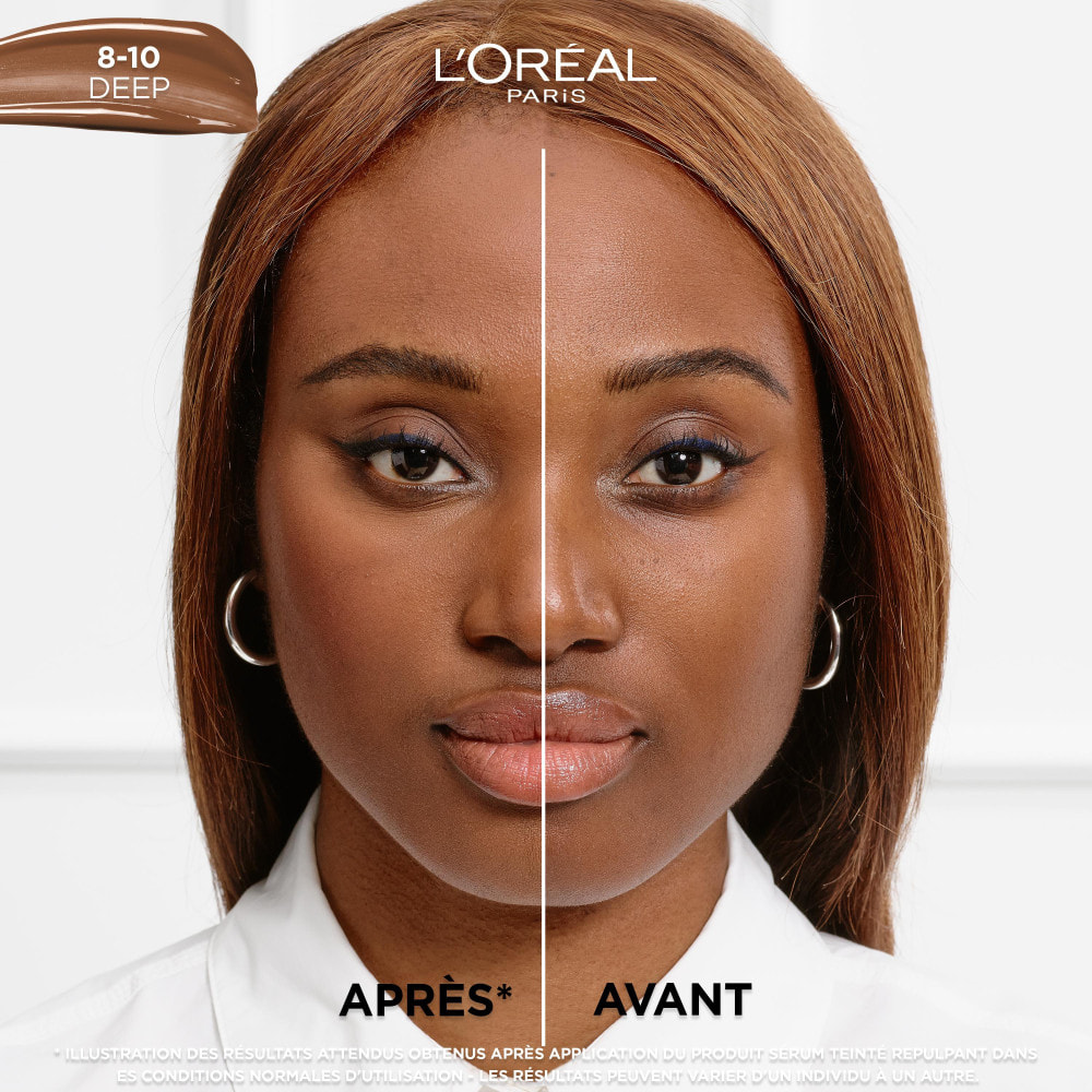 L'Oréal Paris Accord Parfait Sérum teinté repulpant 8-10 Deep 30ml