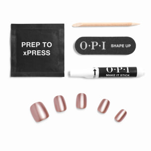 xPRESS/ON - Supernova Pearl - Faux ongles réutilisables, effet gel - Jusqu'à 14 jours de tenue