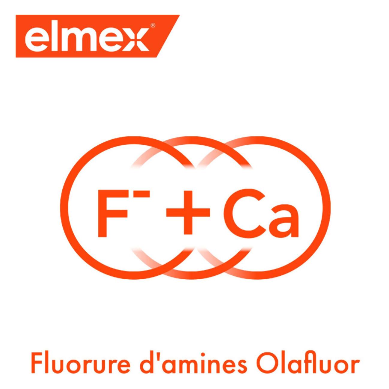 Pack de 10 + 2 offerts - elmex - Dentifrice Anti-Caries Blancheur Douce Bouclier Double Protection 0% Colorant 75ml