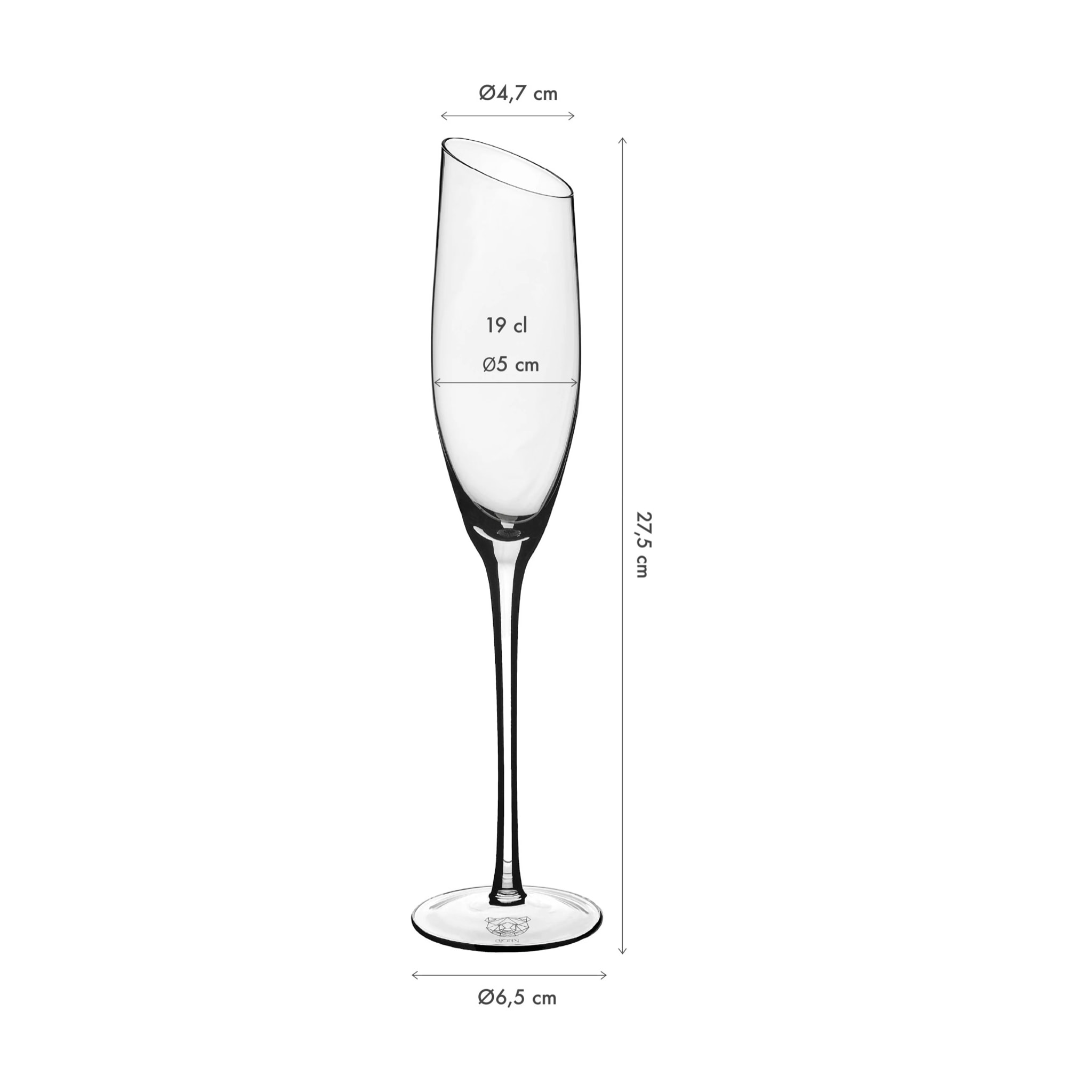 Flûte 19cl SVÄVA - 6 pièces