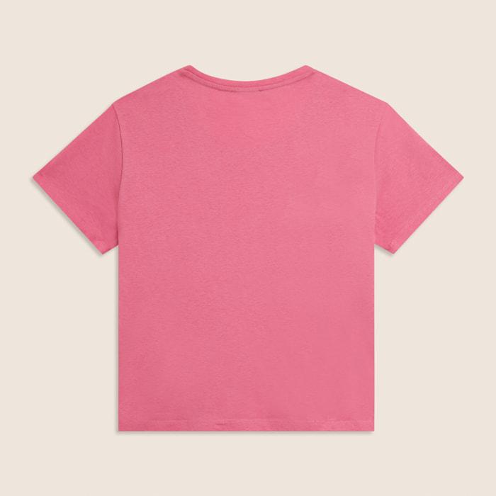 T-shirt Manica Corta Cropped con piccolo Logo FREDDY