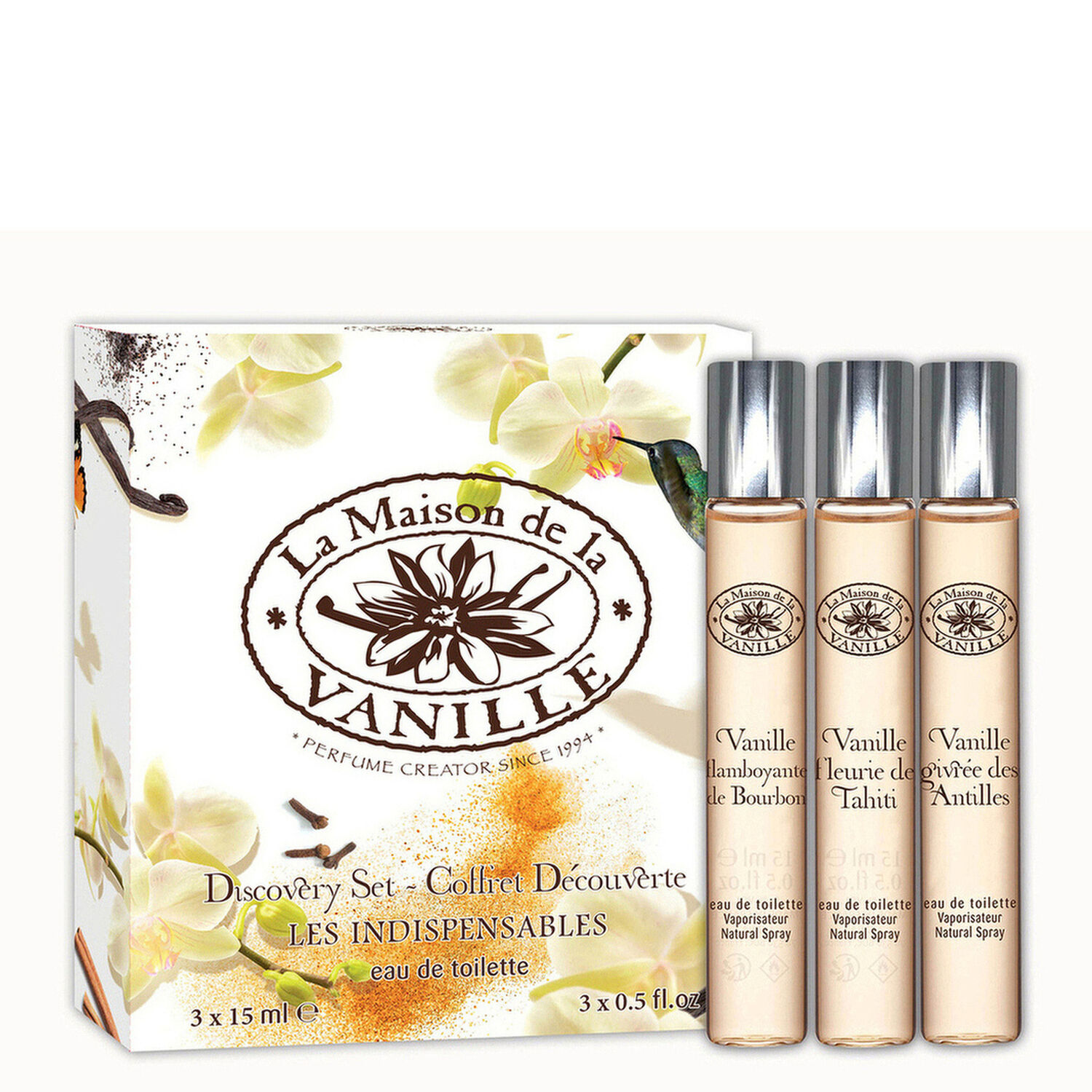 Vanille des Origines - Coffret Eau de Toilette 3x15ml