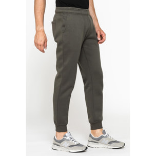 PANTALONE IN FELPA PESANTE CON ELASTICO IN VITA