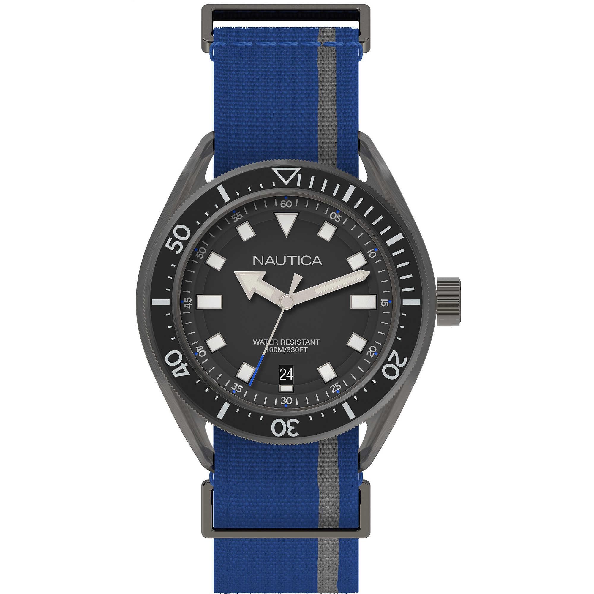 Orologio NAUTICA PORTOFINO Tessuto Blu