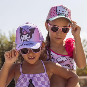 Gorra Set Gafas De Sol Hello Kitty Kuromi