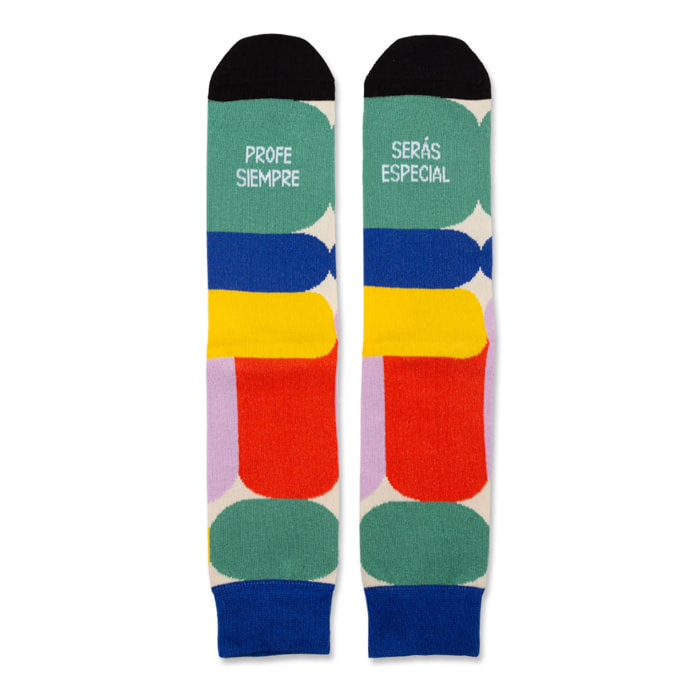 Calcetines "Profe siempre serás especial" talla 36-41