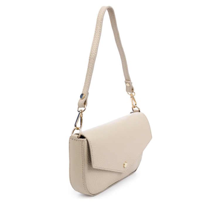 Bellizzi Borsa a spalla Donna. Pelle autentica Dollaro