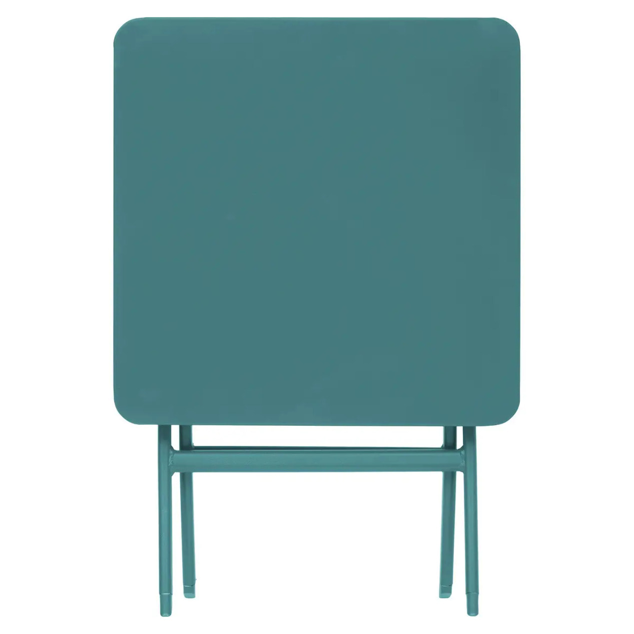 Table d'appoint de jardin Greensboro 40x40cm vert opale