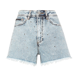 PHILIPP PLEIN Denim Shorts