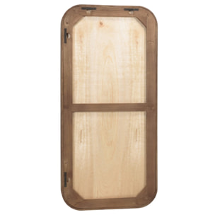 ROMY - Miroir en bois de mindi