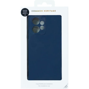 Coque CASYX Xiaomi Redmi Note 12 4G Bleu foncé