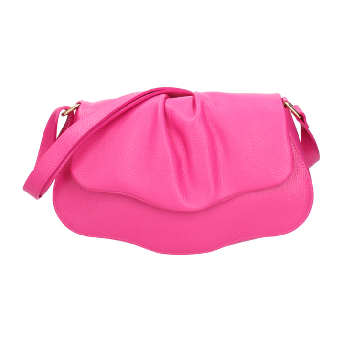 Borsa a spalla da donna In Vera pelle Made in Italy 30,5x19,5x9 cm