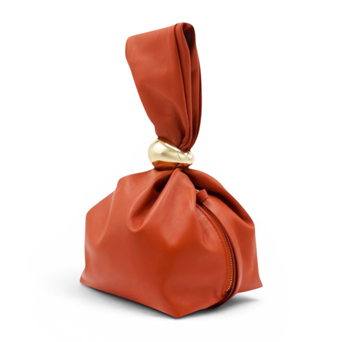 Pochette Cheval Firenze Fanny Arancione Scuro