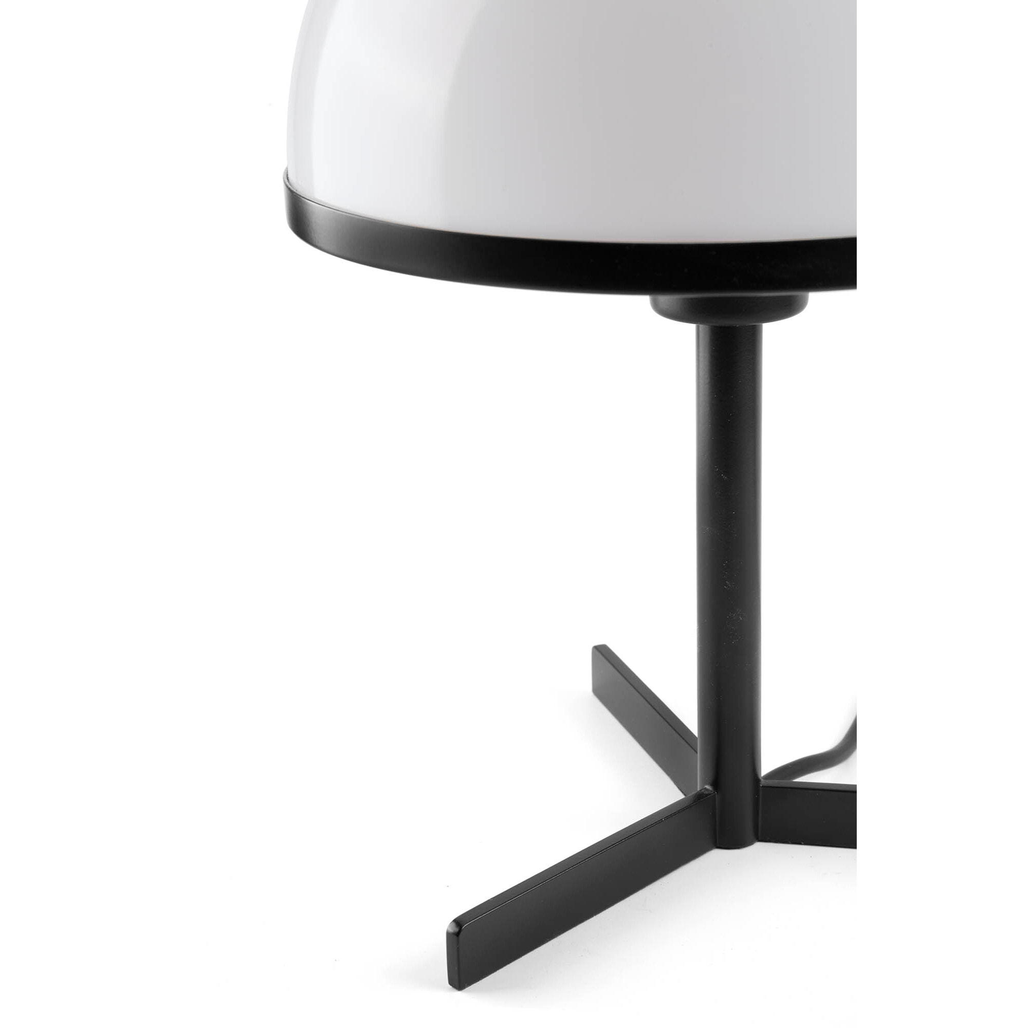 DOME S Lampe de table noire