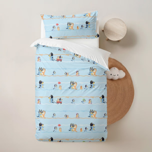 Funda nordica BLUEY + funda almohada 65x65
