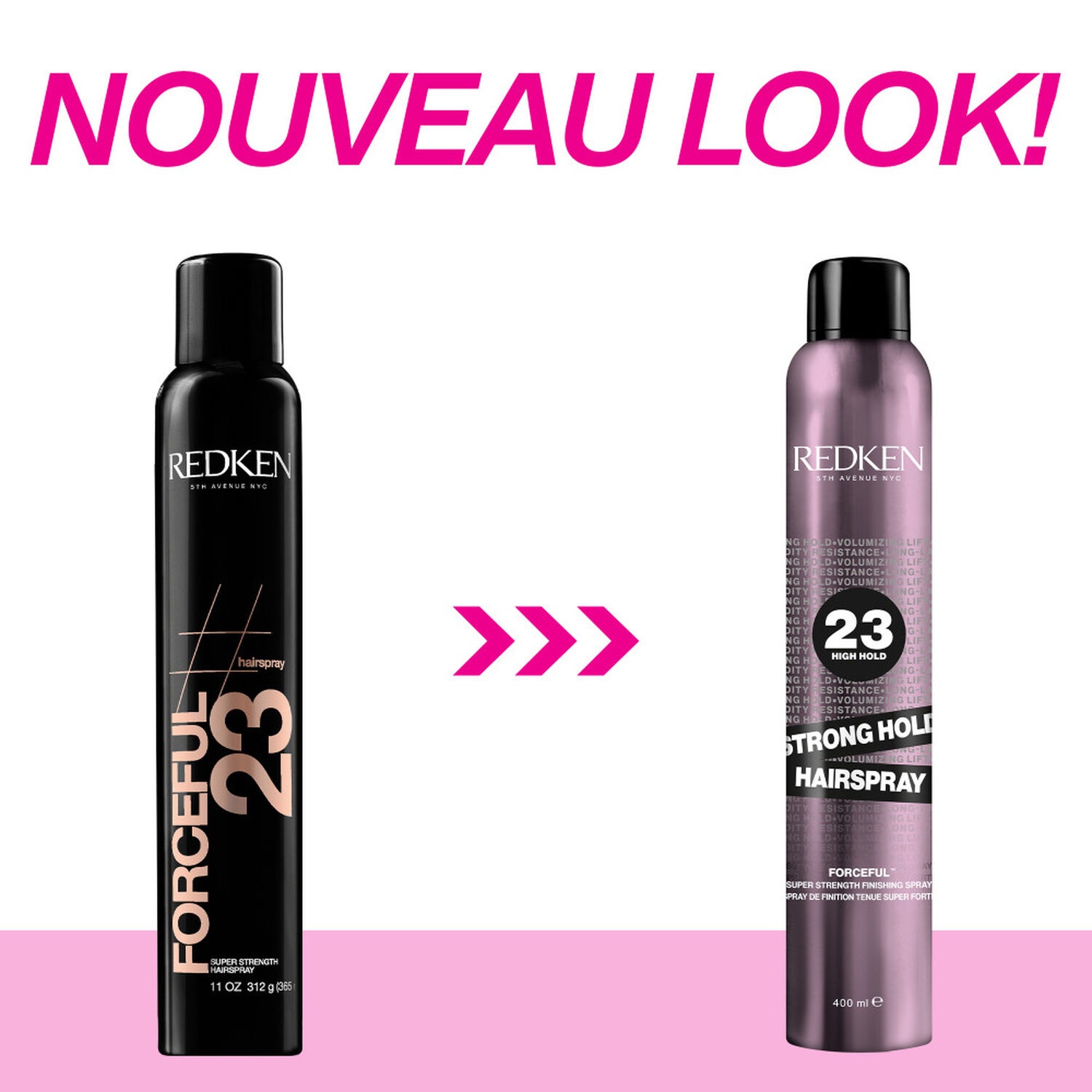 Styling Hair Spray - Spray Pour Cheveux Tenue Forte 400 ml