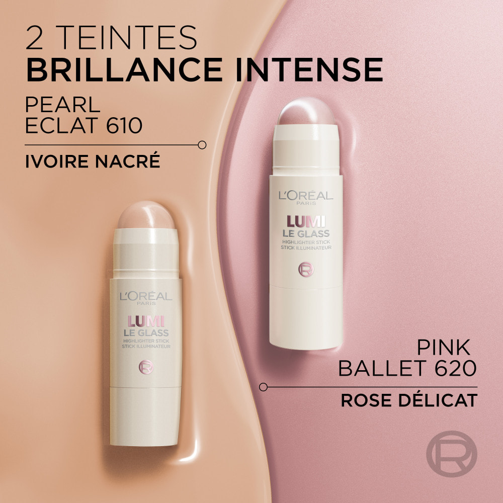 L'Oréal Paris Highlighter Stick Lumi Glass 620 Pink Ballet 5g