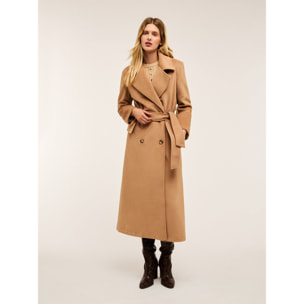 Motivi - Cappotto lungo doppiopetto - Beige