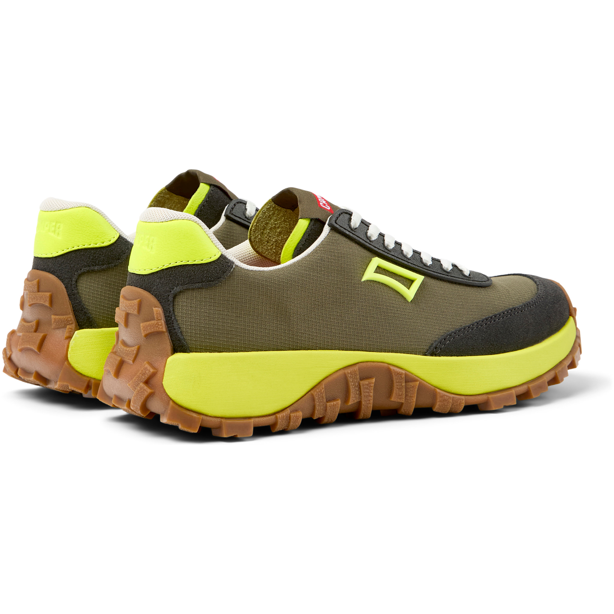 Zapatillas - CAMPER Drift Trail - Verde - Textil técnico
