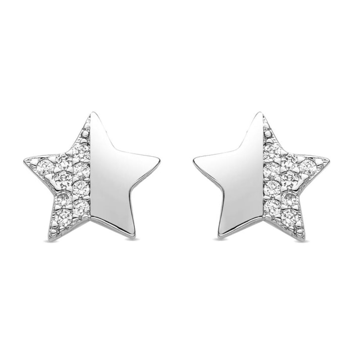 Pendientes Lux by Lux acabados plata