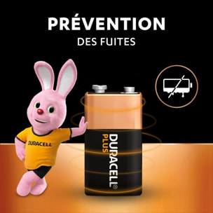 Pile DURACELL 9V PLUS x1