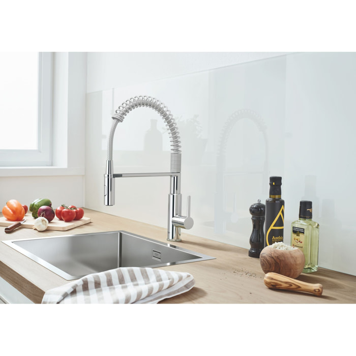 GROHE Robinet de cuisine Get avec douchette professionnelle 30361000