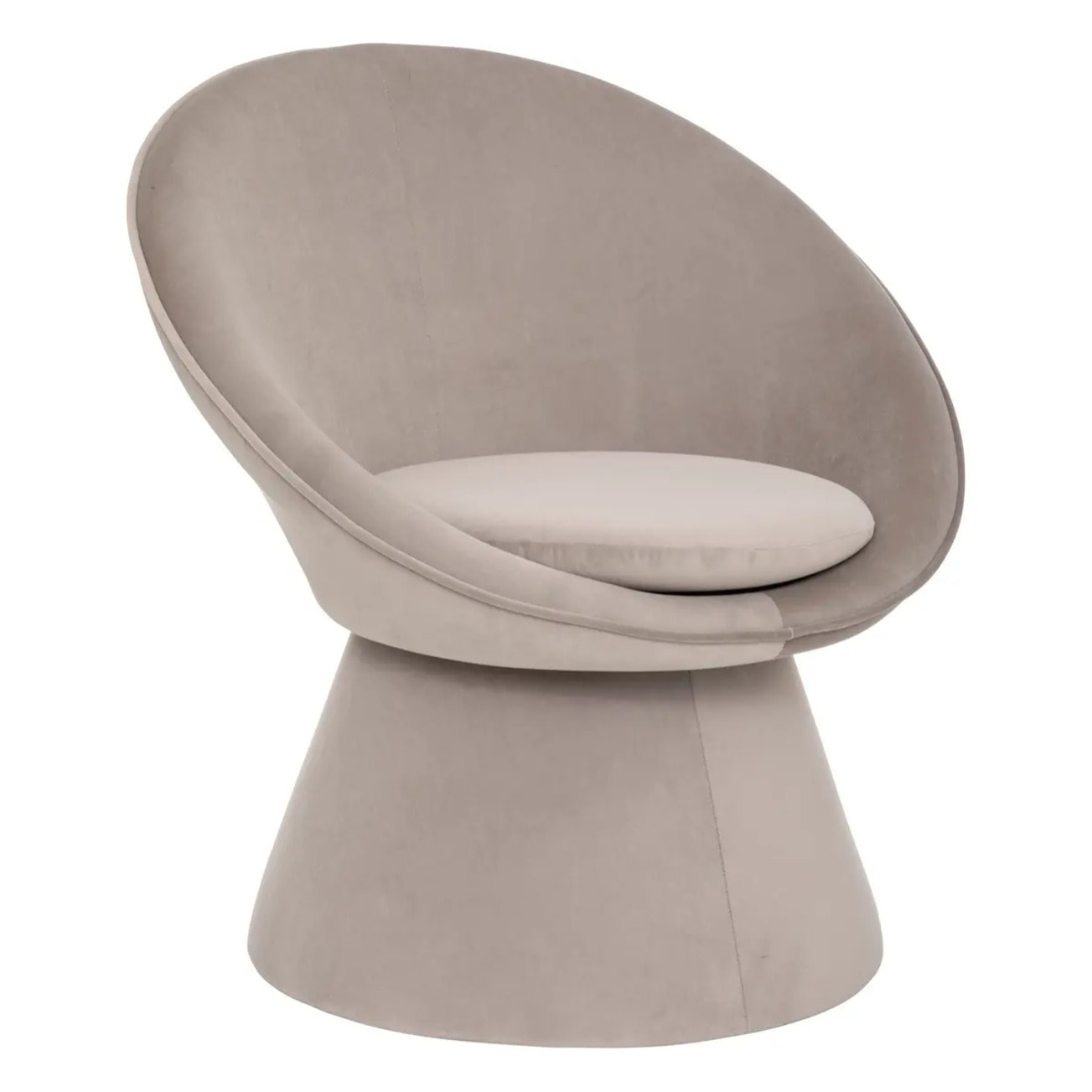 Fauteuil "Plopi" - métal - gris