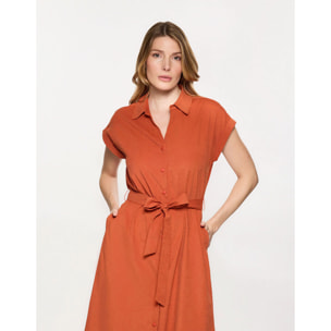 Vestido Midi Naranja - Veronique II