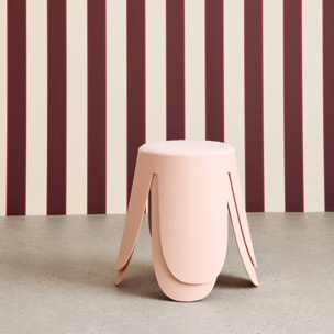 Tabouret empilable enfant bouclette texturée (lot de 2) NIKI KIDS
