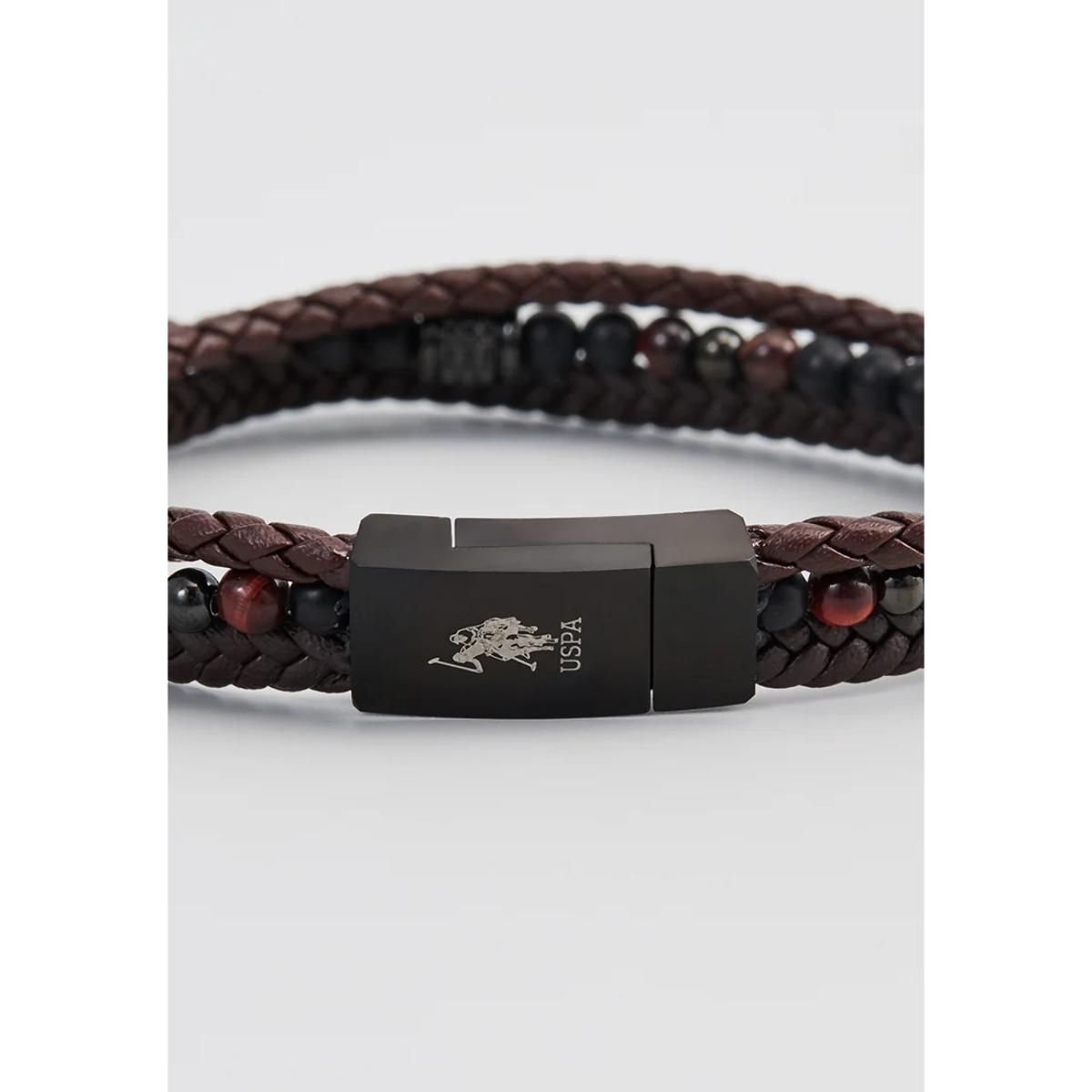 Bracciale U.S. Polo Assn. In pelle