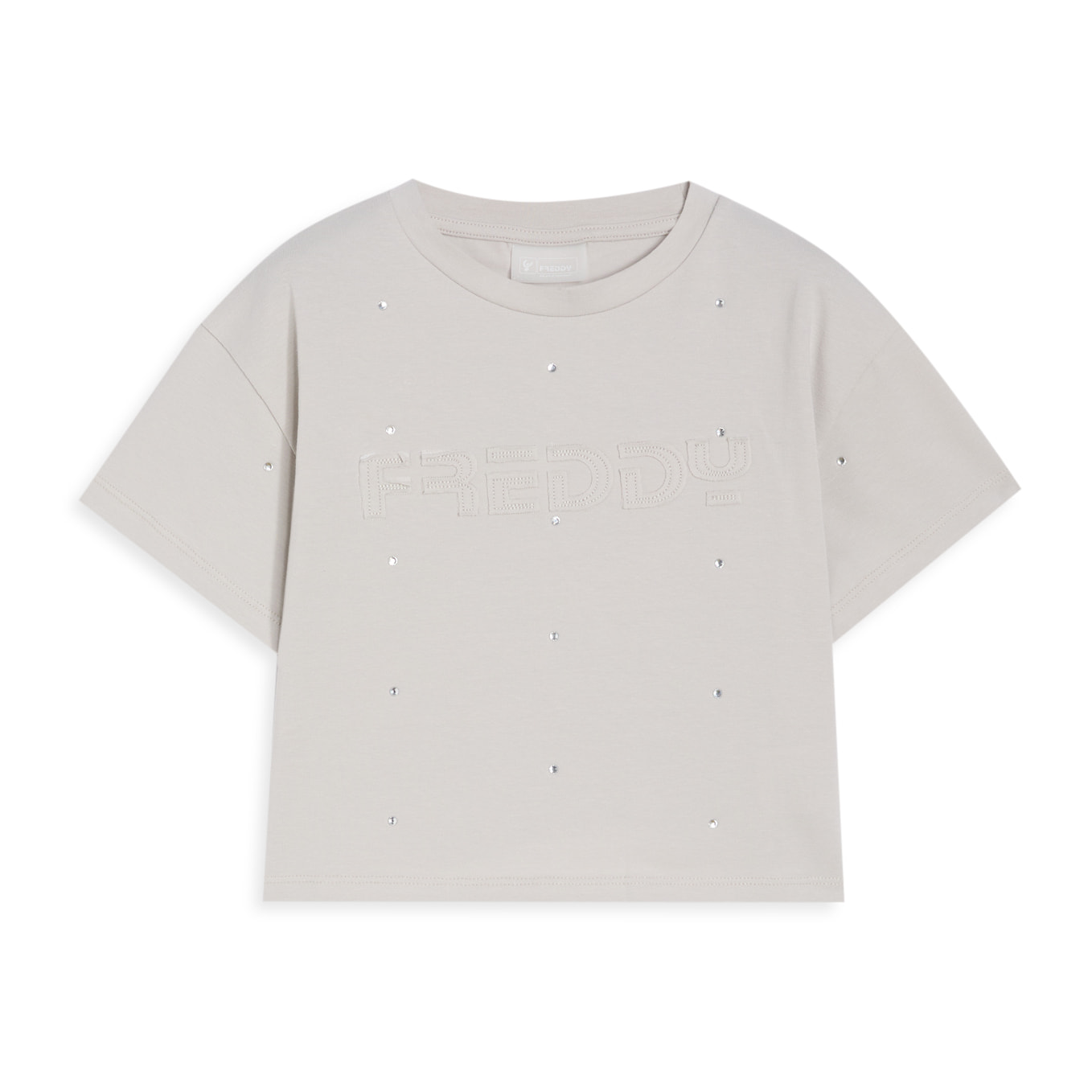 T-shirt comfort fit con pois glitter FREDDY