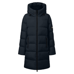 Abrigo para mujer ECOON Biarritz Long jacket - Azul Marino