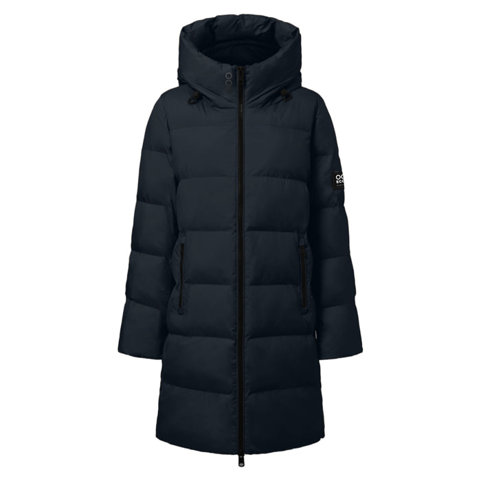 Abrigo para mujer ECOON Biarritz Long jacket - Azul Marino