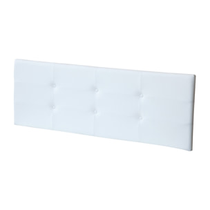 Cabecero Polipiel Deluxe Blanco Altura 55 cm