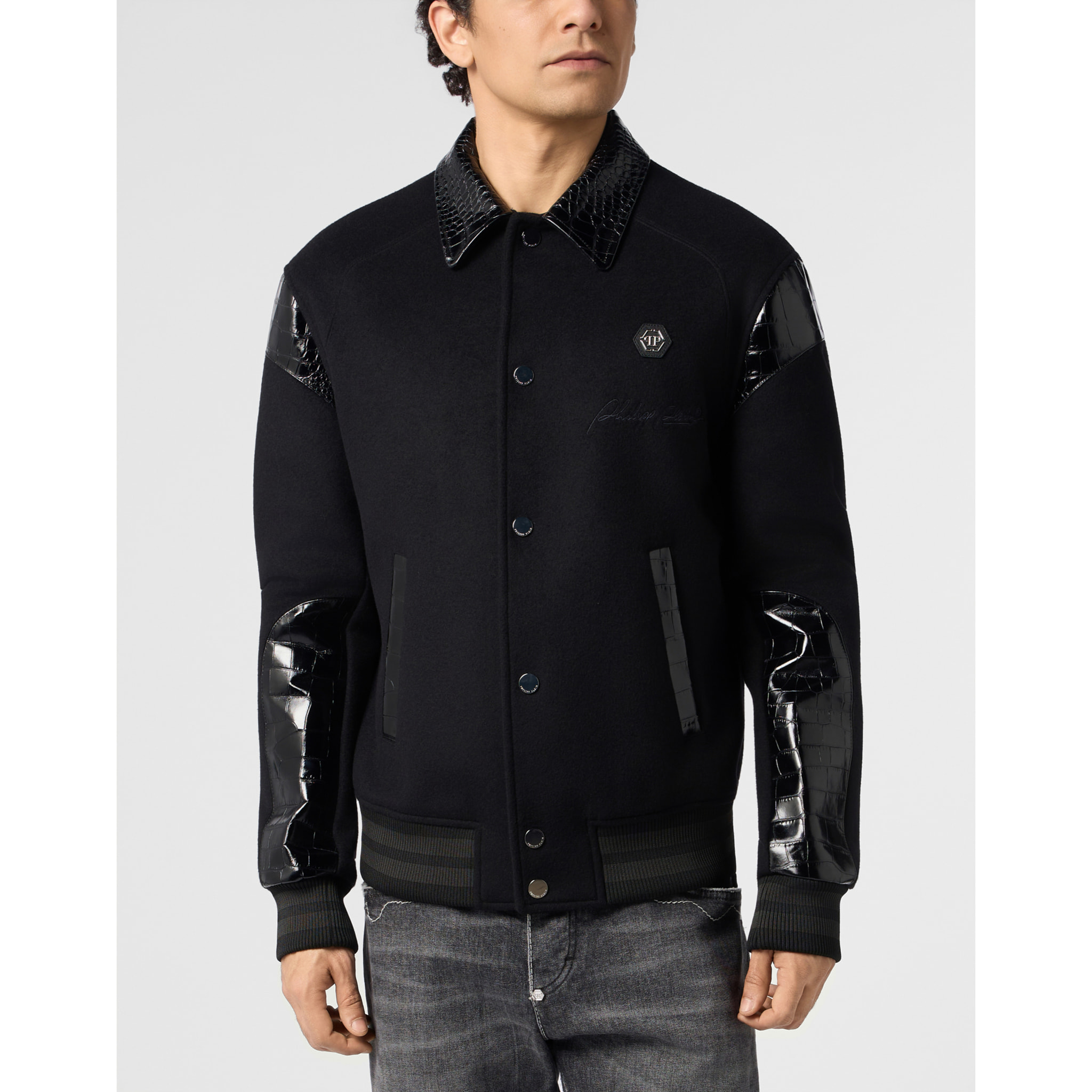 PHILIPP PLEIN Coster Jacket With Cocco Inserts