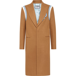 PHILIPP PLEIN COAT LONG GOTHIC PLEIN