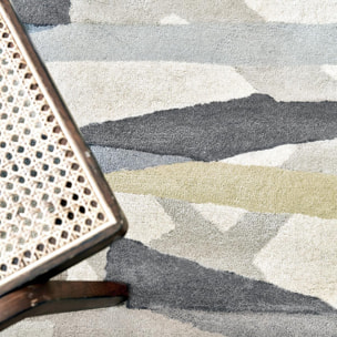 Tapis salon et chambre fait à la main en laine LUCI