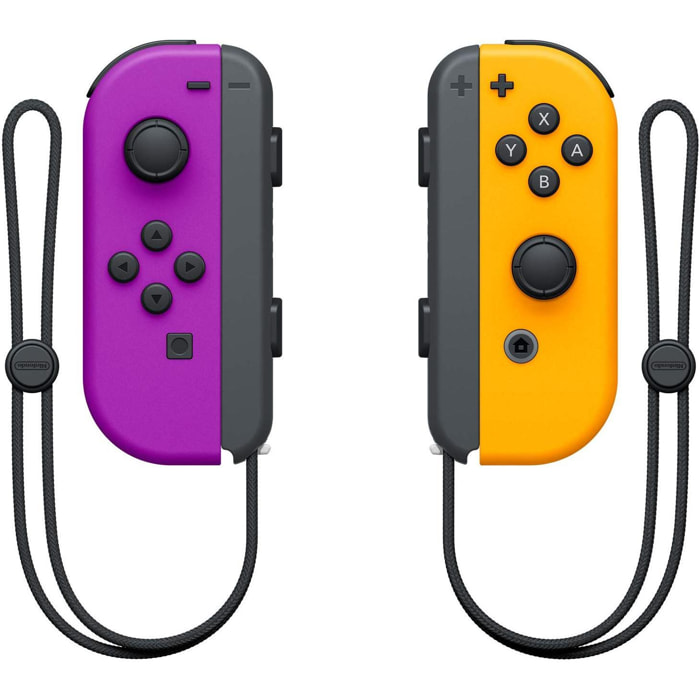 Mando Joy-Con (Set Izda/Dcha) Morado Neón/Naranja Neón Switc