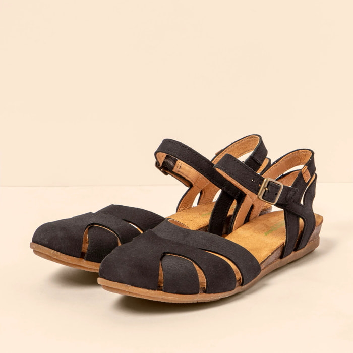 Sandalias N5207 PLEASANT BLACK/ STELLA color Black
