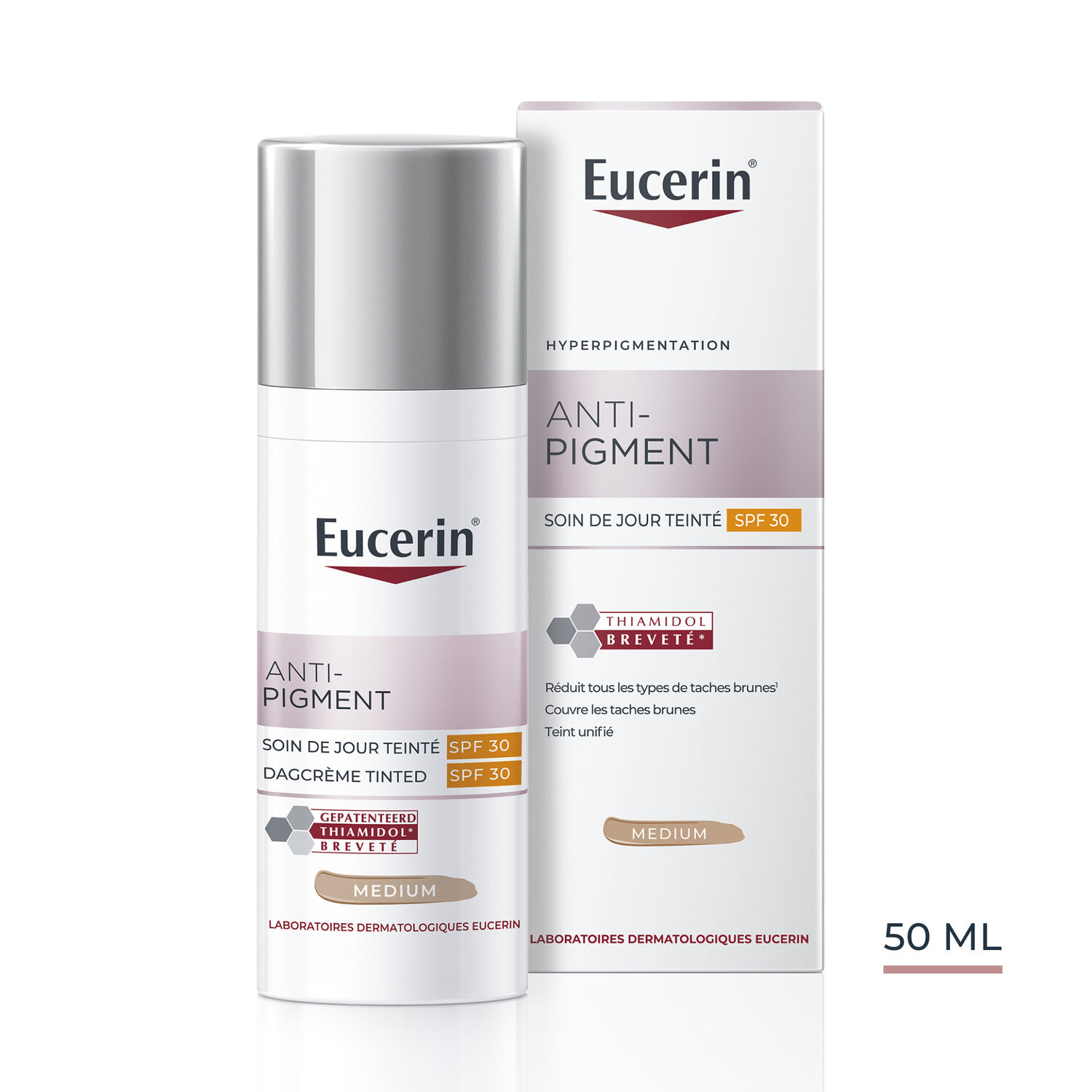 Anti-Pigment SPF30 - Soin de Jour Teinté - Medium 50 ml