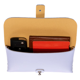 Argelato mini borsa / portafoglio donna. Dollaro in vera pelle.