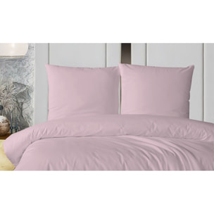 Parure housse de couette et taie(s) oreiller 100% Coton
