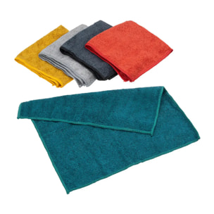 5 chiffons microfibre 30x30cm