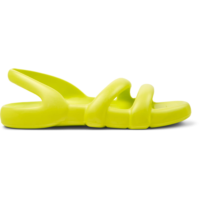 Sandalias - CAMPER Kobarah Flat - Amarillo - Sintético