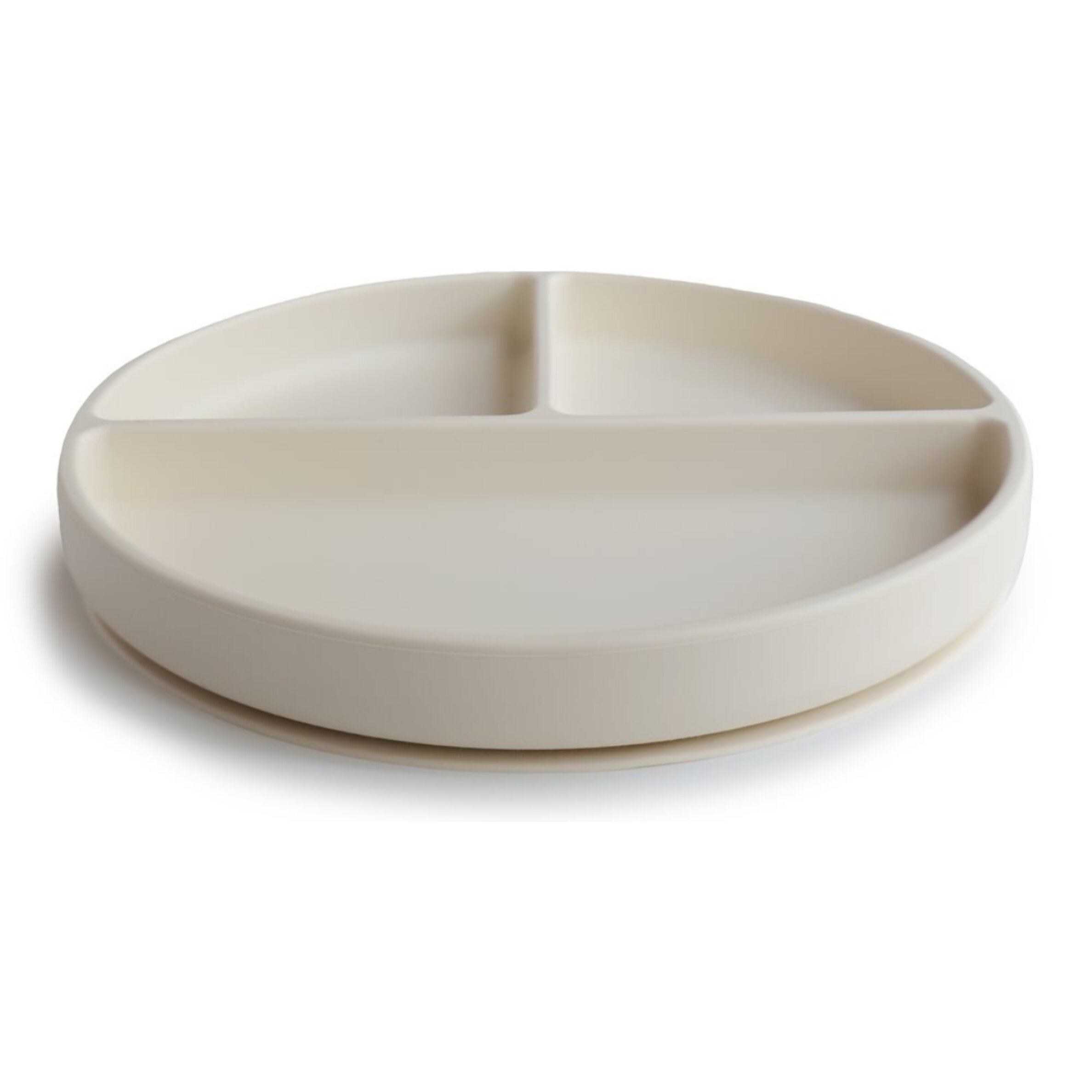 Mushie Plato Ventosa-Compartimentos Solid