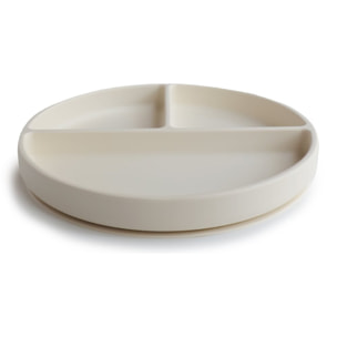 Mushie Plato Ventosa-Compartimentos Solid