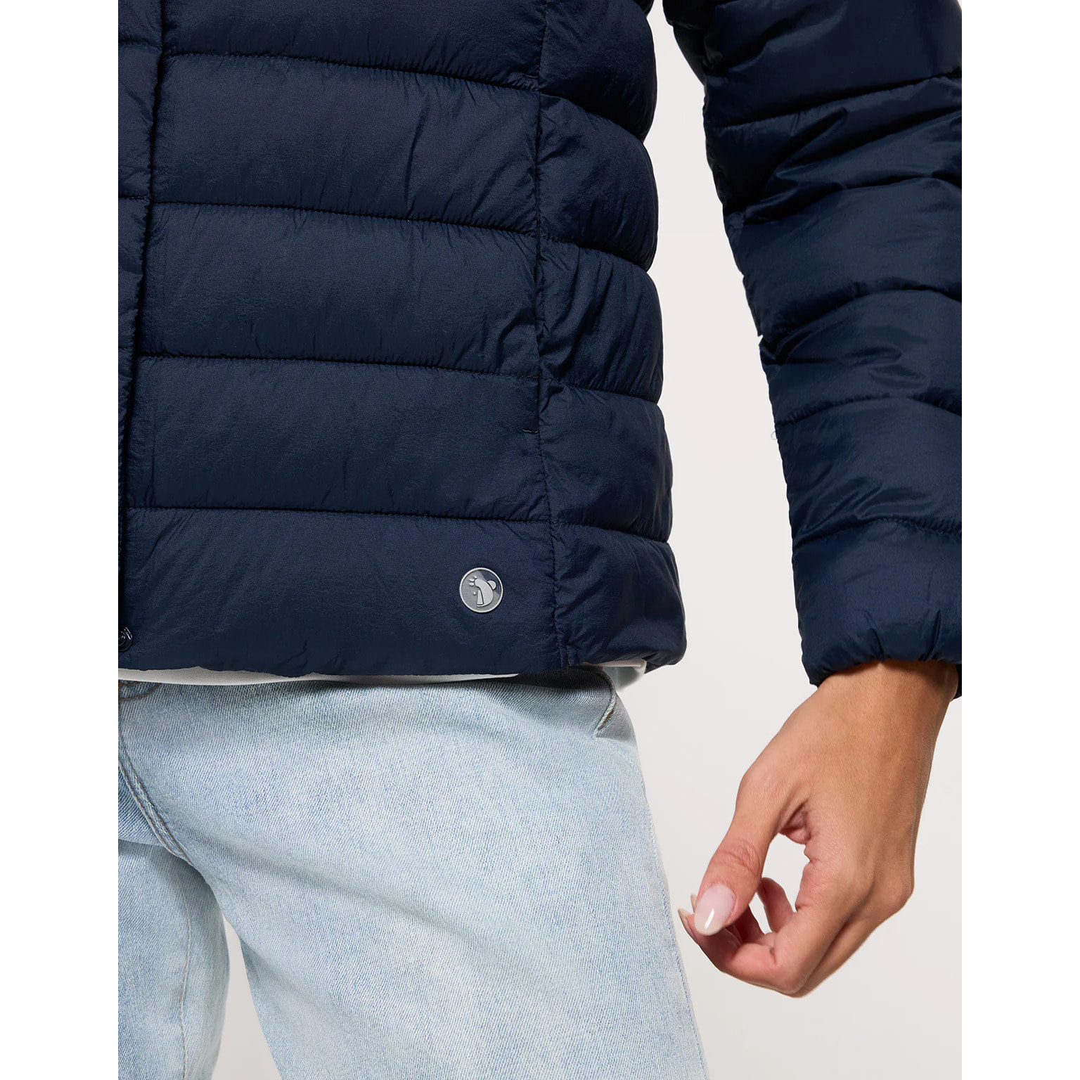 Chaqueta Acolchada Azul Marino - Bareman